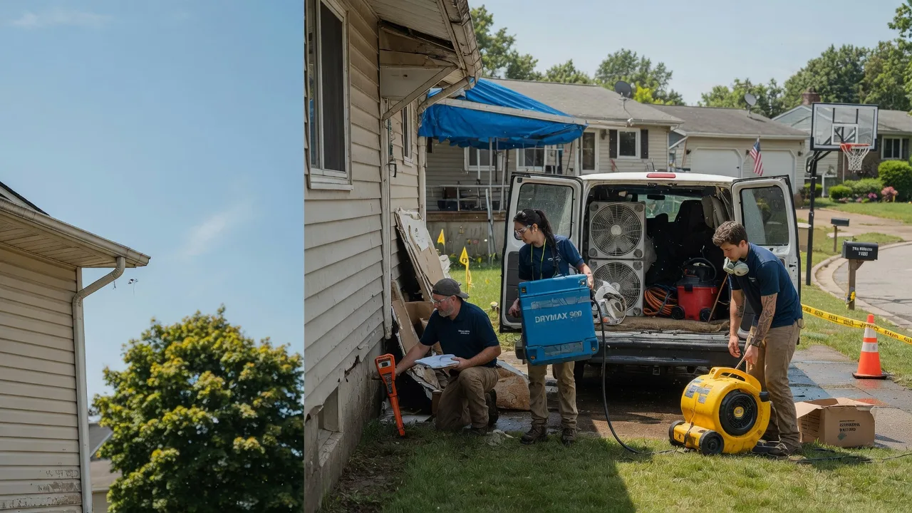 Ceiling Leak Cleanup in Tenmile, OR near me